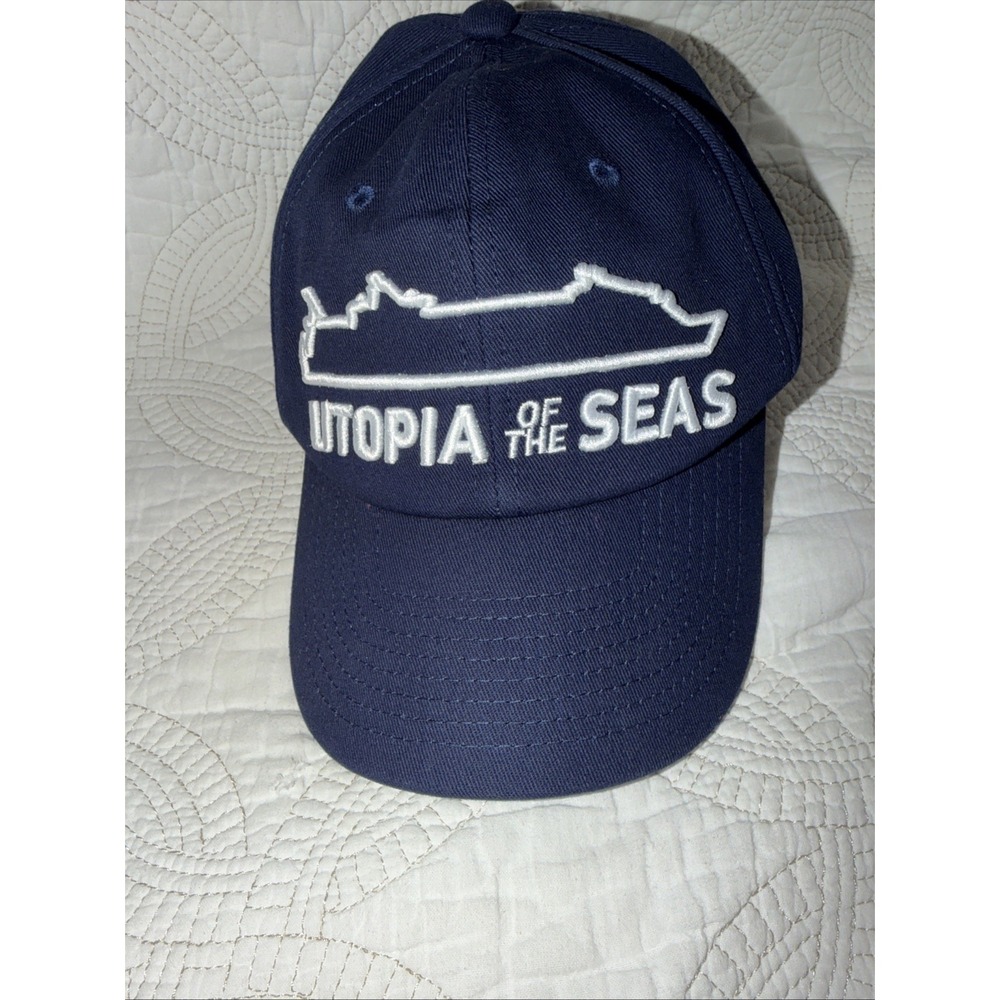 Royal Carribean UTOPIA Of The Seas Merchandise Embroidered Baseball Hat NWT